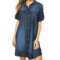 imagem Vestido Chemise Jeans