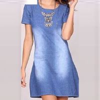 imagem Vestido Jeans