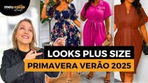 Imagem MODA PLUS SIZE e MIDSIZE Primavera Verão 2025